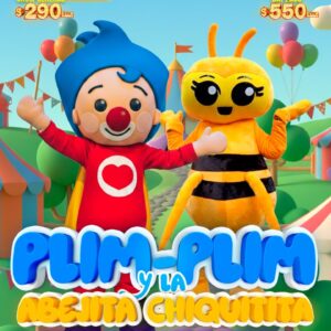 Plim Plim y la Abejita Chiquitita en Magic Planet